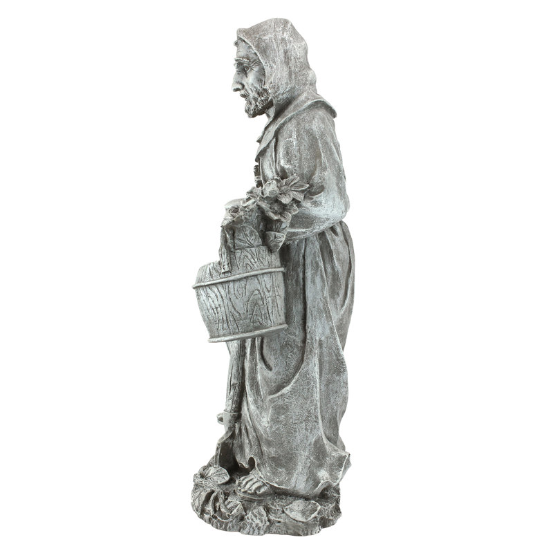 St. fiacre, le statue de jardin saint-valentin