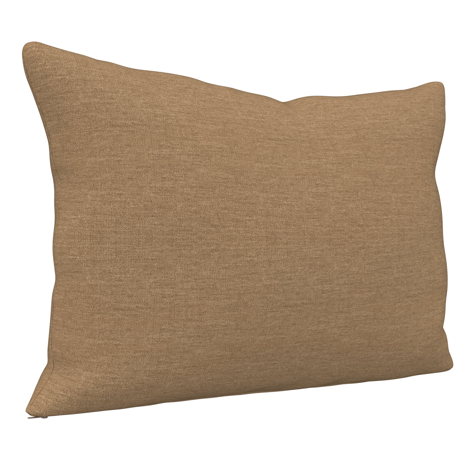 Amala 20" x 3" Sunbrella® Throw Pillow, Canvas Heather Beige