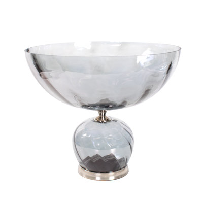 Ayers Smoked Glass Bowl