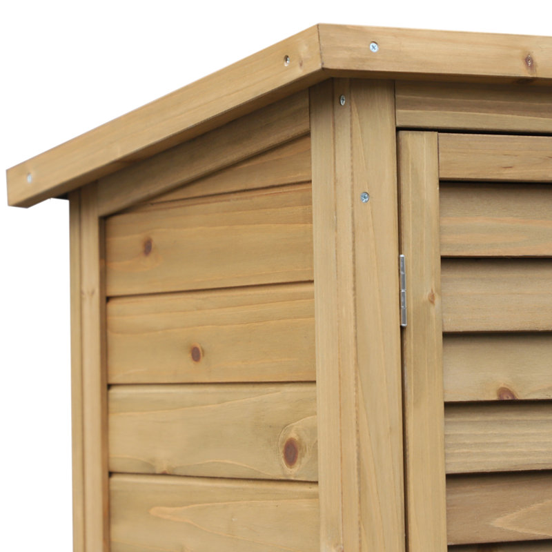Aaryash Garden Shed Wooden Garden Storage Shed