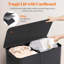 Bhargava Fabric Laundry Hamper with Handles-1104363944-1104363945