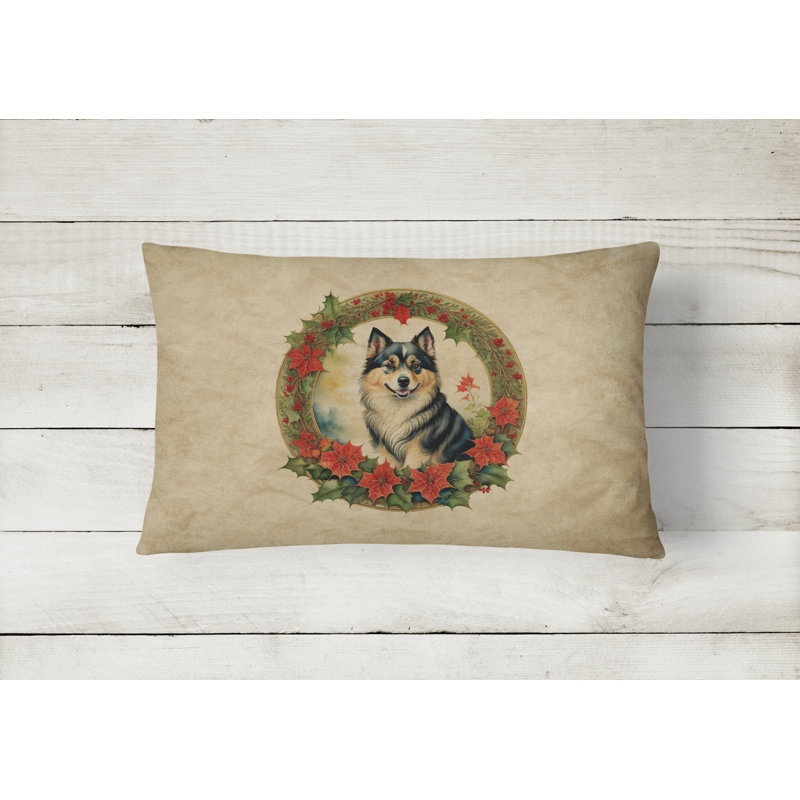 Coussin Christmas, 12 po x 16 po, Rectangulaire