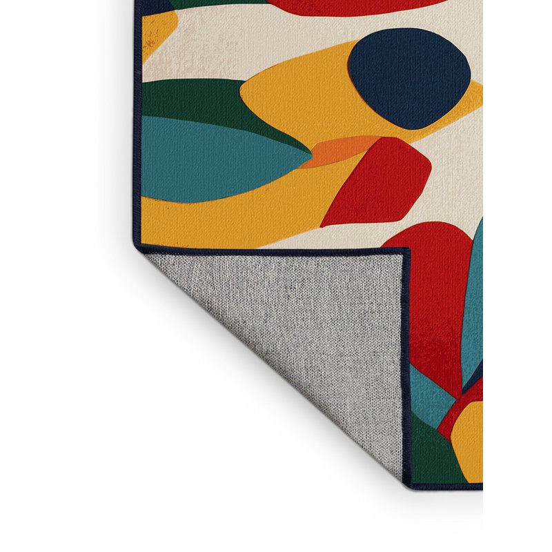 Jazzy Gleam Rug, Round 8'
