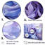 «Twist Lavender Rose - Abstract Spirals», art mural-95908952-95908955