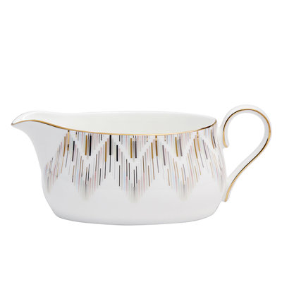 Luminous Bone China Gravy Boat