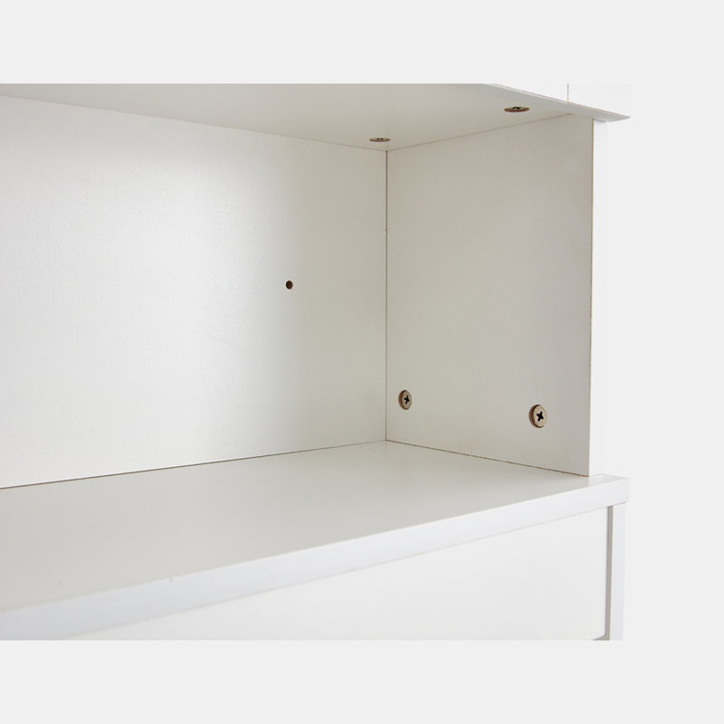 Tablette de salle de bain Neshama, Blanc