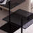 Modern Coffee Table Set (2 Pieces), Black & Fume Color, 15.7 x 17.7 x 15.7 inches & 15.7 x 19.7 x 15.7 inches | 100% Tempered Glass Top & 100% Melamine Coated Particle Board Frame | Stylish & Durable for Living Room Décor-962991194-962991196