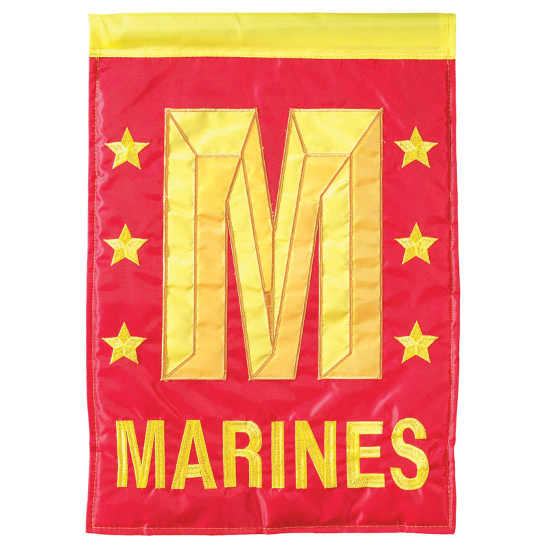 Polyester drapeau des Marines 13 x 18, H 18 po x l 13 po, Marines
