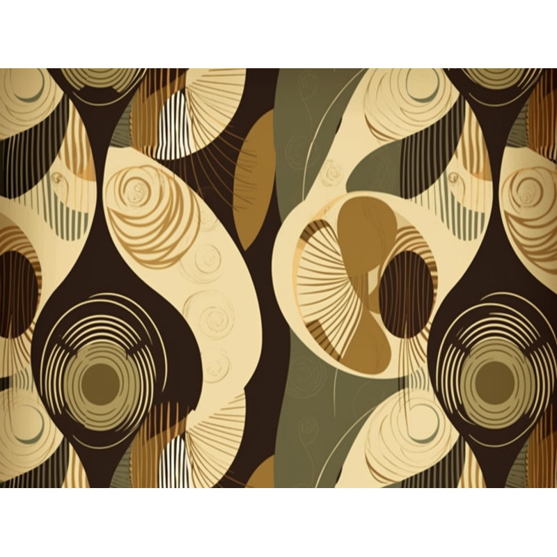 Machine Printed Comforter, Blue Abstract, Twin Comforter