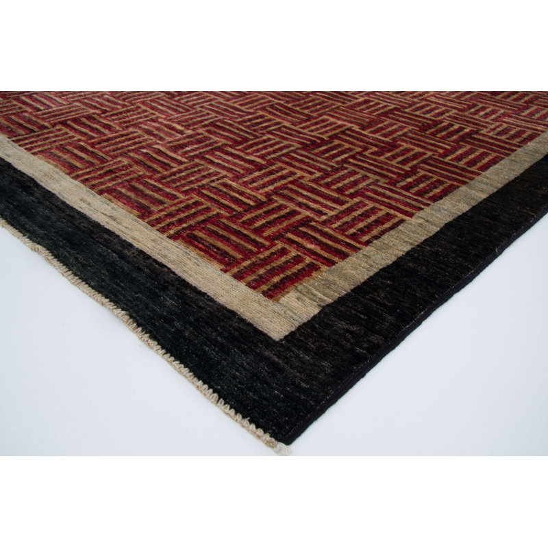 Geometric Hand Woven 179cm X 281cm Area Rug