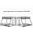 Twin Over Full Size Bunk Bed For Adults & Kids,twin Over Full Bunk Beds, Low Profile Bunkbeds With Length Guardrail And Ladder, No Box Spring Needed,space Saving,black