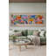 Peinture décorative encadrée, 50 x 120 cm, cadre 100% bois massif (épaisseur: 0 cm), œuvre d'art durable en panneau de fibres à densité moyenne (épaisseur: 0 cm), superbe impression numérique pour la maison ou le bureau