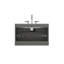 Meuble-lavabo mural 29,90 "avec lavabo et trois trous de robinet