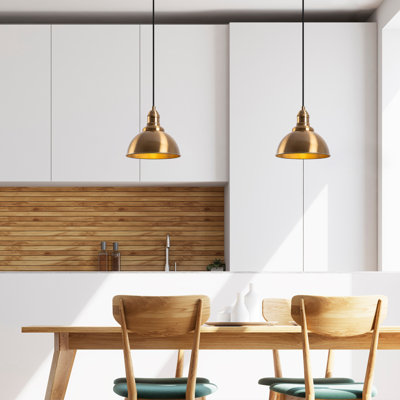 Élégant lustre rétro, structure en métal, 8,3 po x 8,3 po | Hauteur réglable: 14,2 à 45,7 pouces | Douille E27, 15 W maximum | Design bohémien et scandinave, parfait pour le salon et la salle à manger | Luminaire élégant avec capuchon en métal et plaque de base