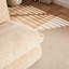 Méridienne confortable, construction stable, courbe ergonomique, tissu doux