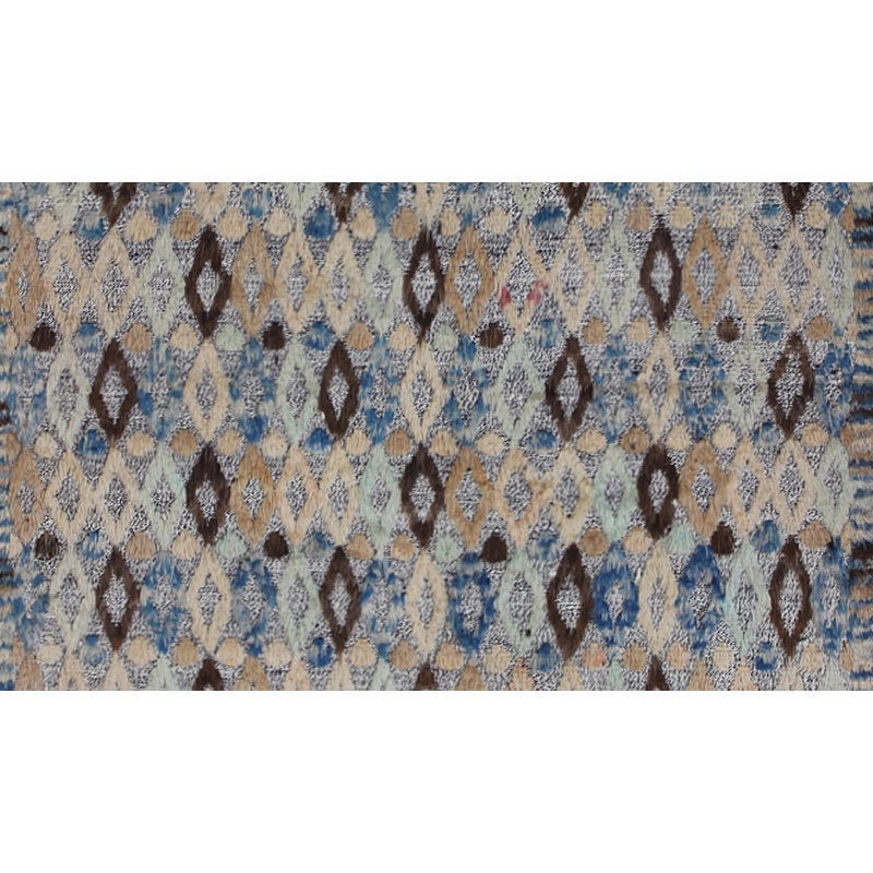 Geometric Hand Knotted 163cm X 224cm Area Rug