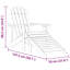 Chaise Adirondack de patio avec repose-pieds Wakarusa-96433961
