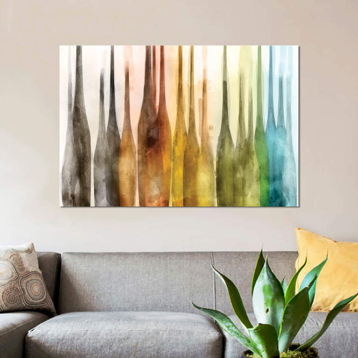 «In Milan», reproduction sur toile, H 40 po x l 60 po x P 1,5 po, Toile tendue, Pas de tapis