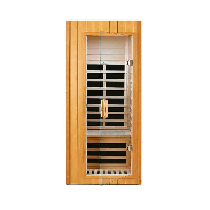 Sauna intérieur encastré à infrarouge lointain Hemlock