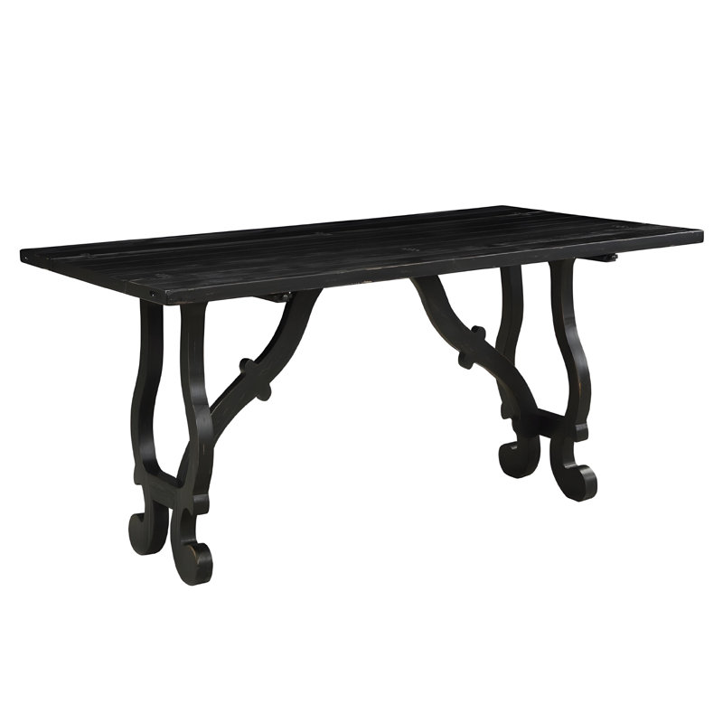 Roolf Flip-top Console Table Black