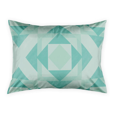  Taie décorative turquoise