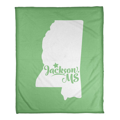 Jeté mississippi polaire jackson