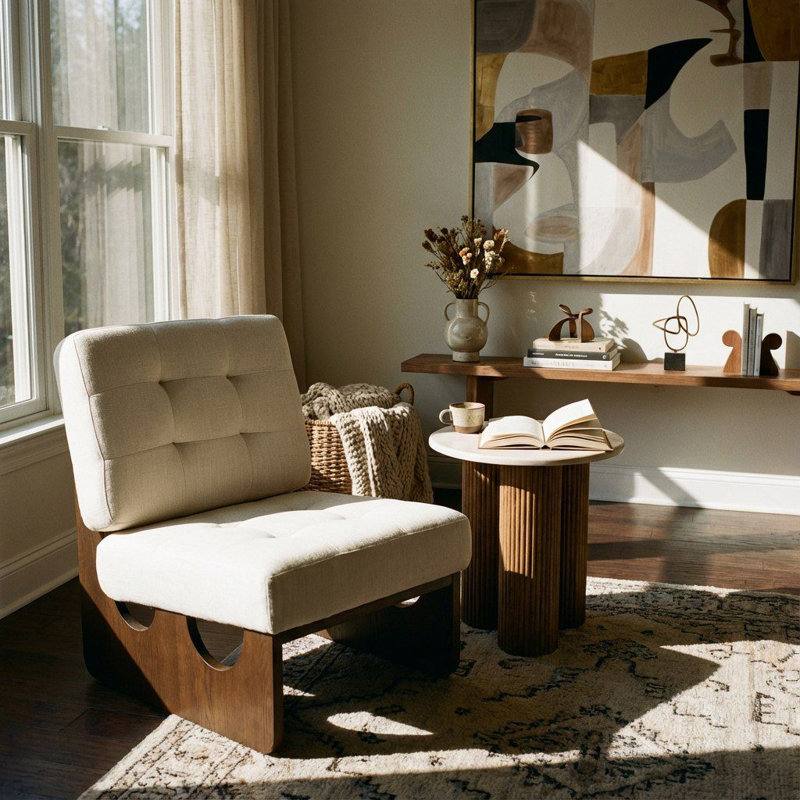 Chaise d'appoint Kaylie - Contemporary