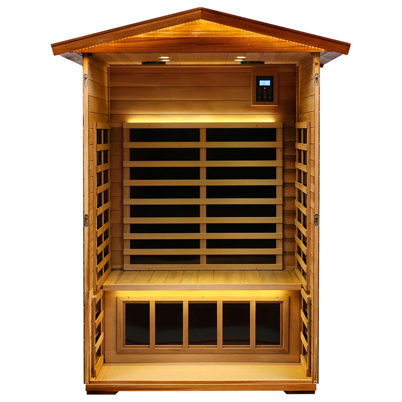 Sauna extérieur pour deux personnes à infrarouge lointain