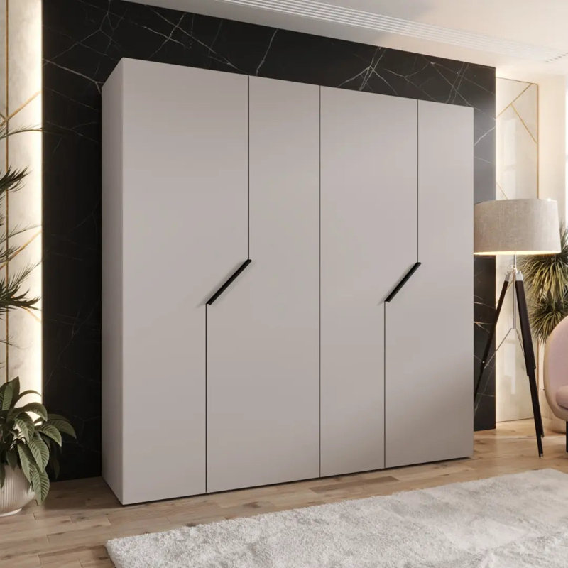 Manufactured Wood Wardrobe, Cashmere