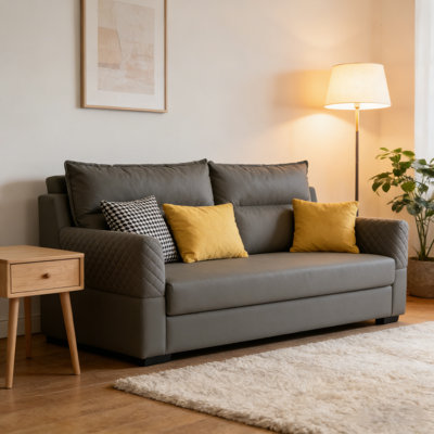 70.86" Versatile Luxury Sofa Bed With Hidden Retractable Storage Box--Arrtle Furniture