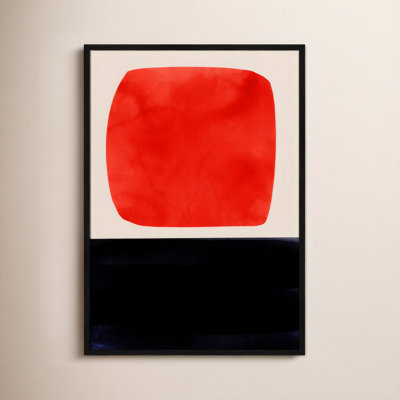 Boxed-Red Print by Aoibhne Hogan