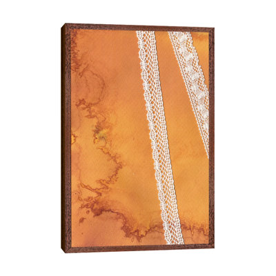 Mustard And Lace by Whales Way - Print on Canvas