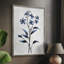 «FLORAL Series», reproduction encadrée en bois massif-1217556105
