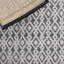 Tapis ivoire / noir tissé à la main Franson-1868860133
