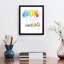 'Runway Rainbow' Framed Print Wall Art-1798739-75456310-75456311
