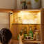 Vitrines en bois massif et verre Burlywood