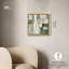 Décoration murale moderne en toile vert pâle Jade II -1798234176-1798234183