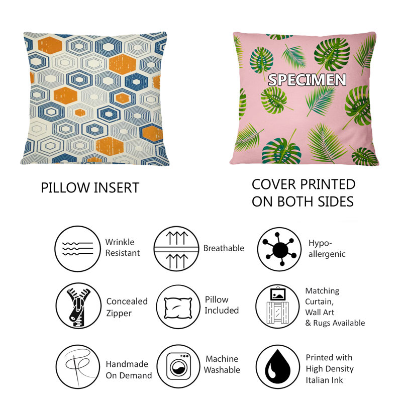 Coussin Retro Retro Hexagon