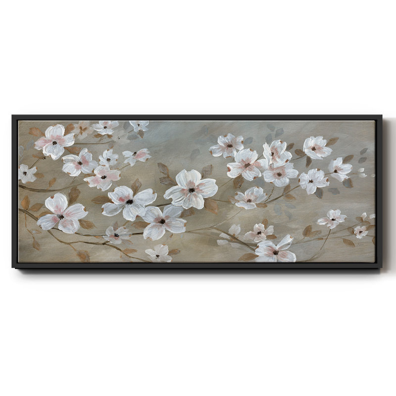 Dogwood Dream - toile encadrée, H 12 po x l 30 po