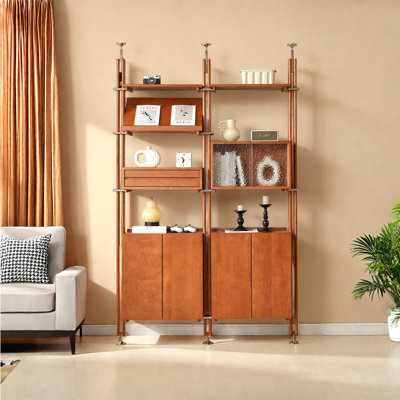 Italian style high foot bookcase