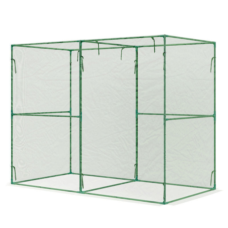 Aoodor Crop Cage Plant Protection Tent, 72" H x 96" W x 48" D