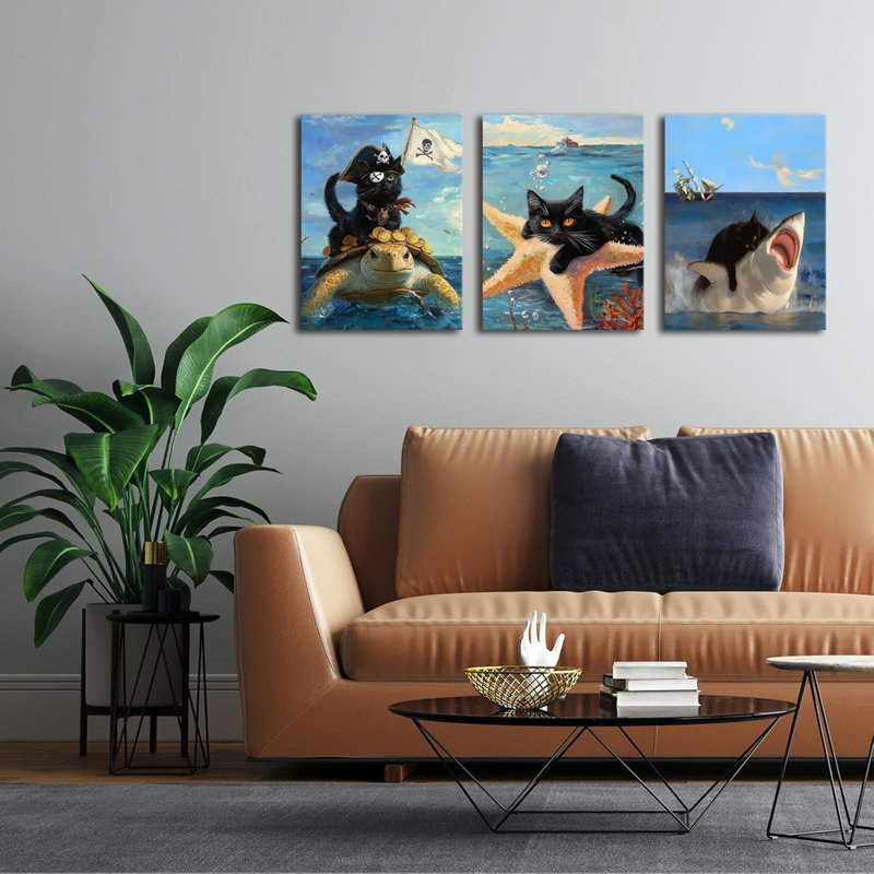 3 Piece Wrapped Canvas Print