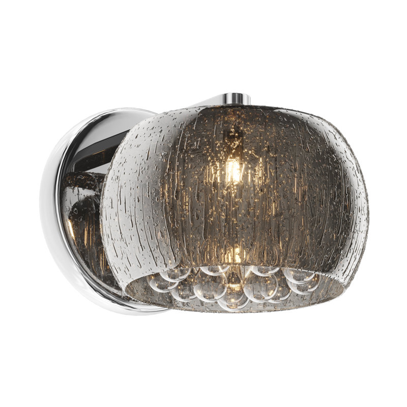 Glass Armed Sconce