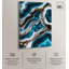 "Teal Tides Treasure II", art mural géode bleue par -1296645756-1296645735
