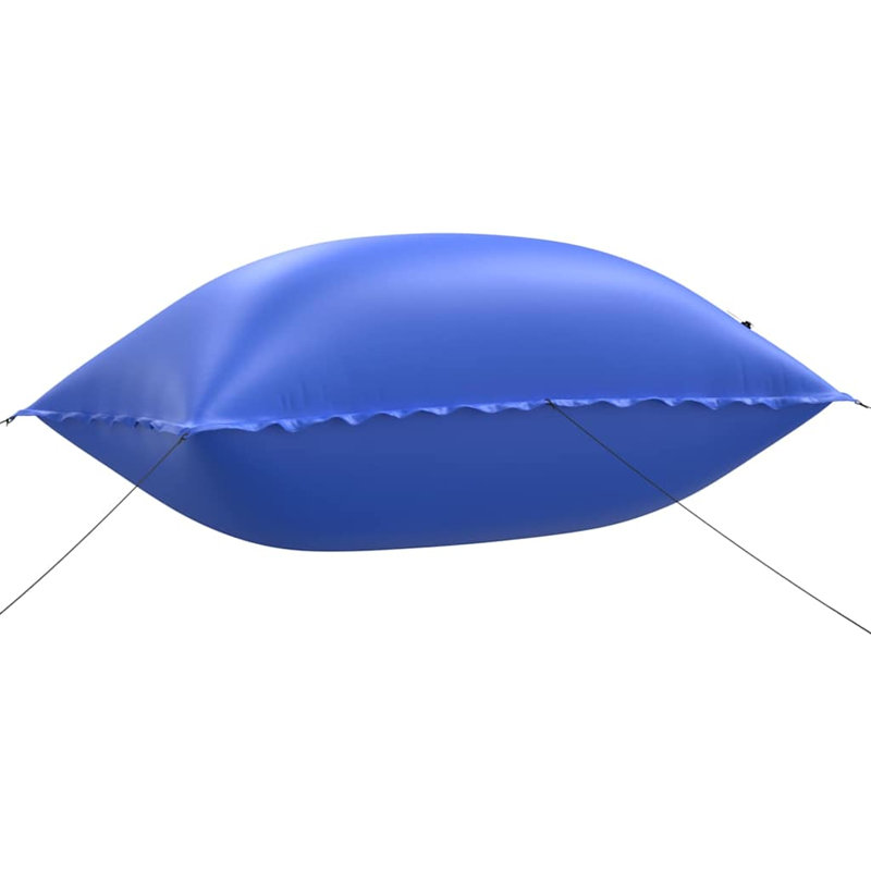 vidaXL Winter Pool Pillow Blue PVC Above Ground Accessory Protection Cushion, 140cm H x 380cm W x 180cm D