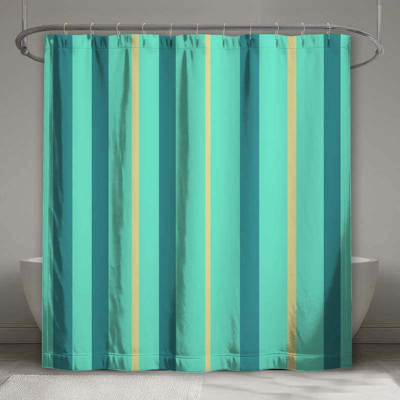 Rideaux de douche Teal, L 70 po x H 84 po