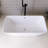 67" Acrylic Freestanding Soaking Bathtub