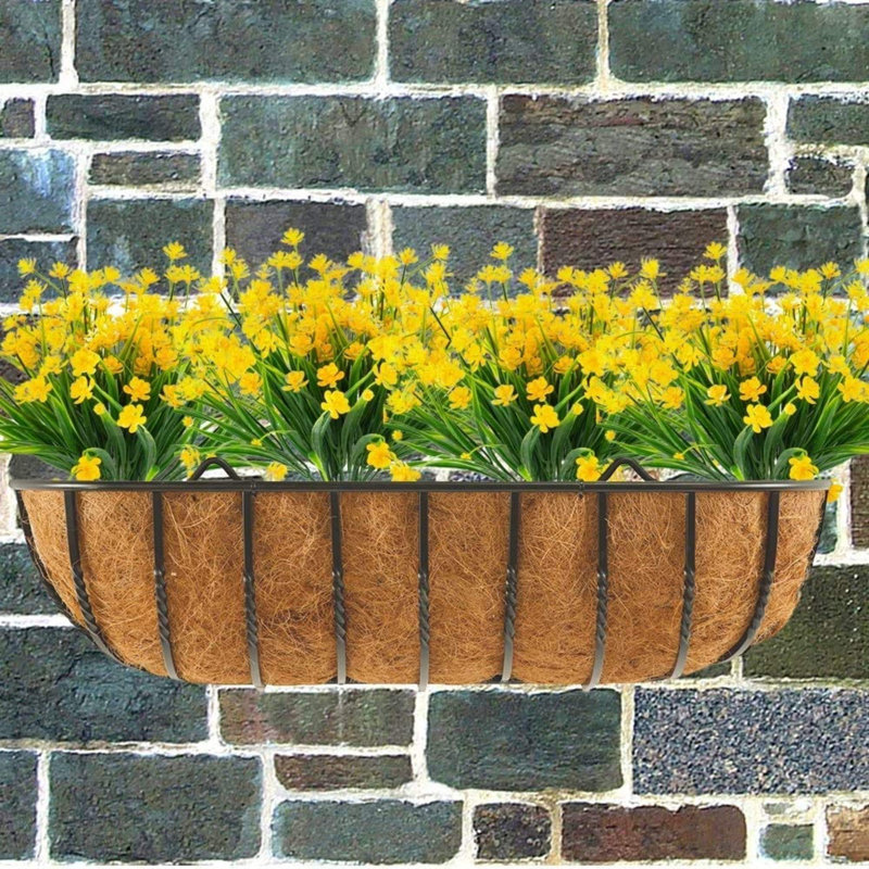 Fleurs artificielles, Jaune