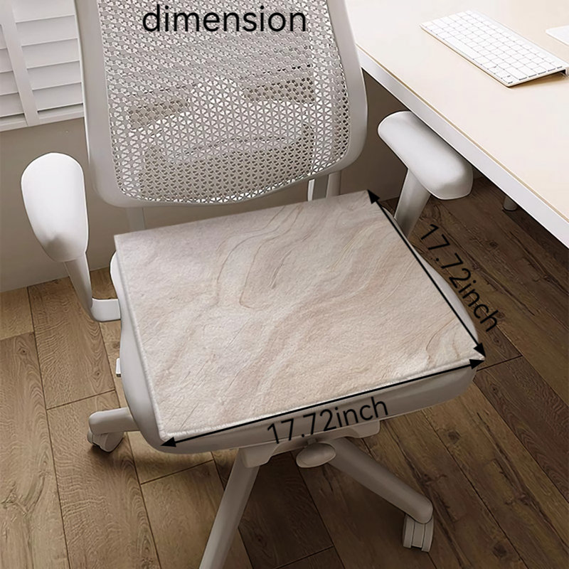 Coussin de chaise 2 pièces Brayden Studio®, L 17,71 po x P 17,71 po