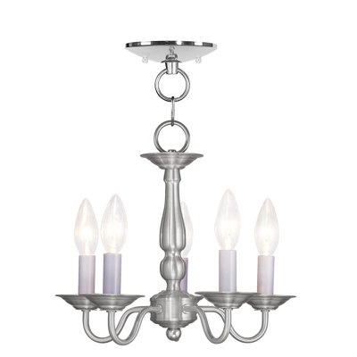 Lustre classique / traditionnel à 3 lumières de style bougie Benedetto
